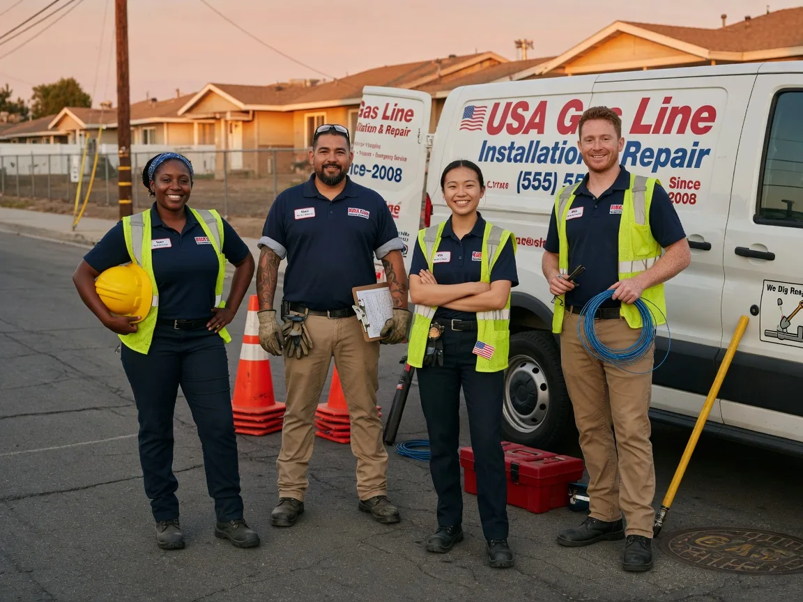 Gas Line Installation company in Gordon, PA